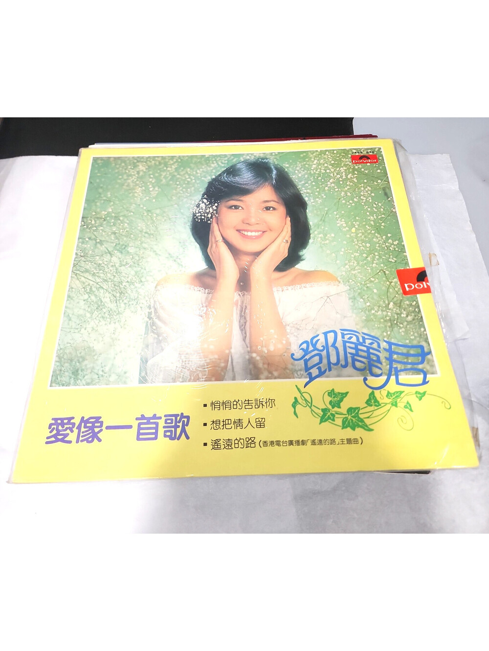 Teresa Teng 鄧麗君 愛像一首歌 1981 Polydor Vinyl LP NM Mandopop Vintage Rare 1981